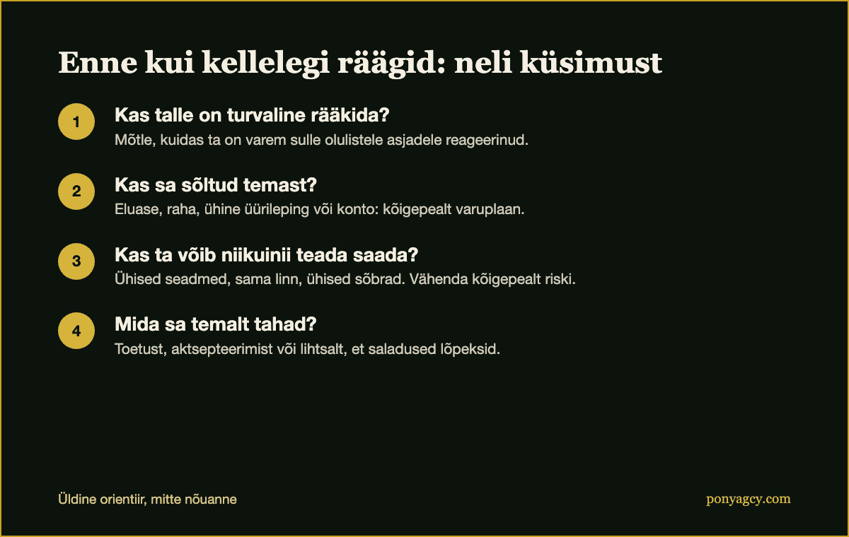 Neli küsimust, millele vastata enne, kui kellelegi OnlyFansist räägid