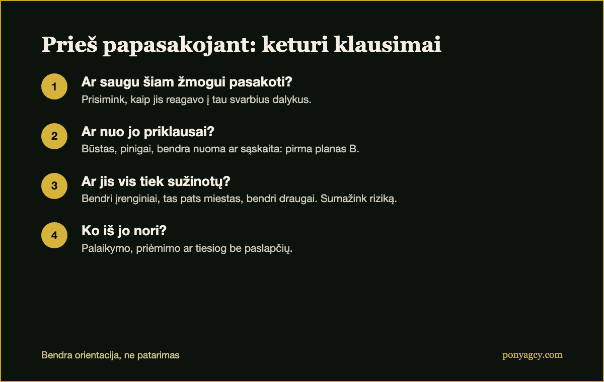 Keturi klausimai, į kuriuos verta atsakyti prieš kam nors papasakojant apie „OnlyFans“