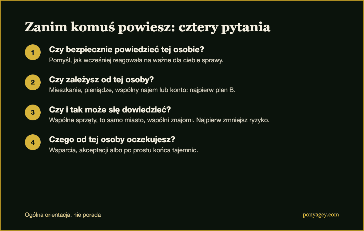 Cztery pytania, na które warto odpowiedzieć, zanim komukolwiek powiesz o OnlyFans